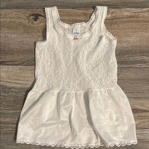 White Lace Kids Top